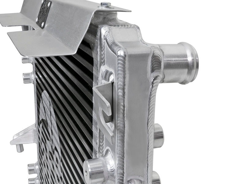 aFe BladeRunner GT Series Bar and Plate Radiator w/ Black Hoses 07-11 Jeep Wrangler (JK) V6 3.8L - 46-50002-B