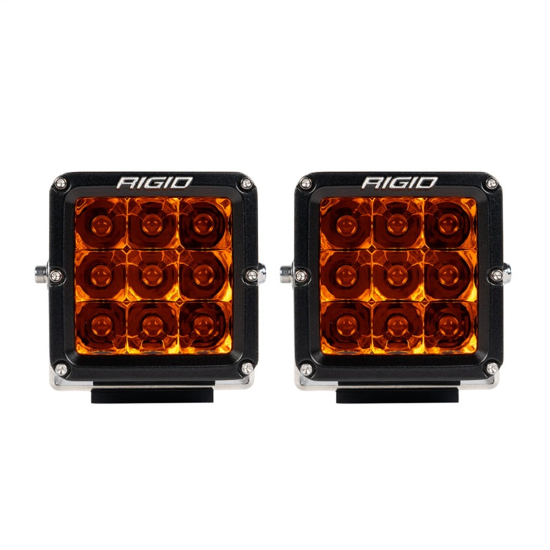 Rigid Industries D-XL Pro Spot Lens - Amber (Pair) - 322214