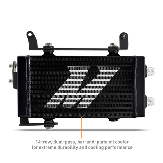 Mishimoto 2023+ Toyota GR Corolla Oil Cooler Kit - Thermostatic - Black - MMOC-GRC-23TBK