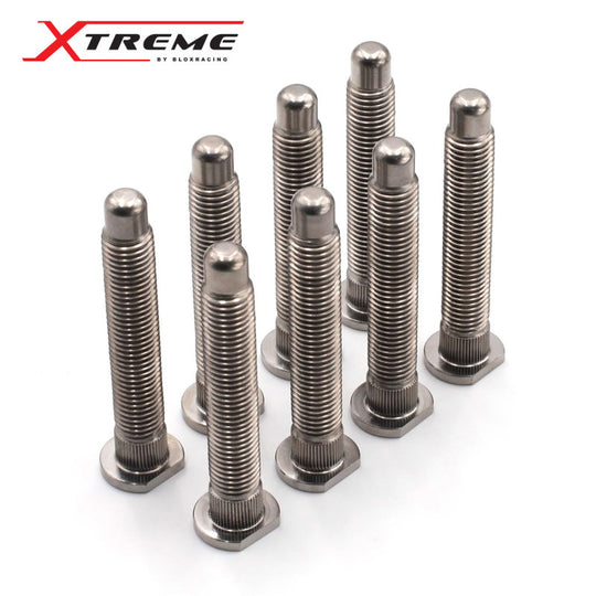 BLOX Racing Honda Xtreme Titanium Wheel Studs 12 x 1.50mm - Set of 8 - BXAC-00176
