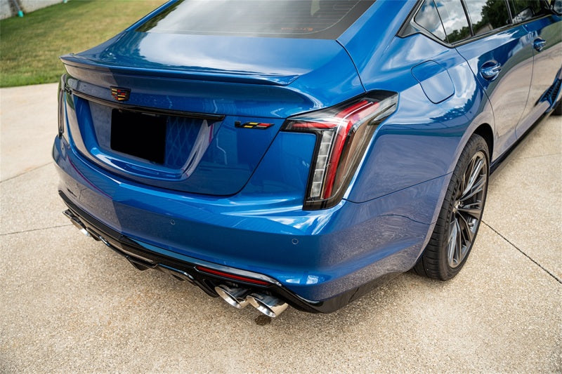 Corsa 22-25 Cadillac CT5 V Blackwing 3in. Cat-Back w/ Active Exhaust - Dbl X-Pipe - Twin 4.5in. Tips - 21320