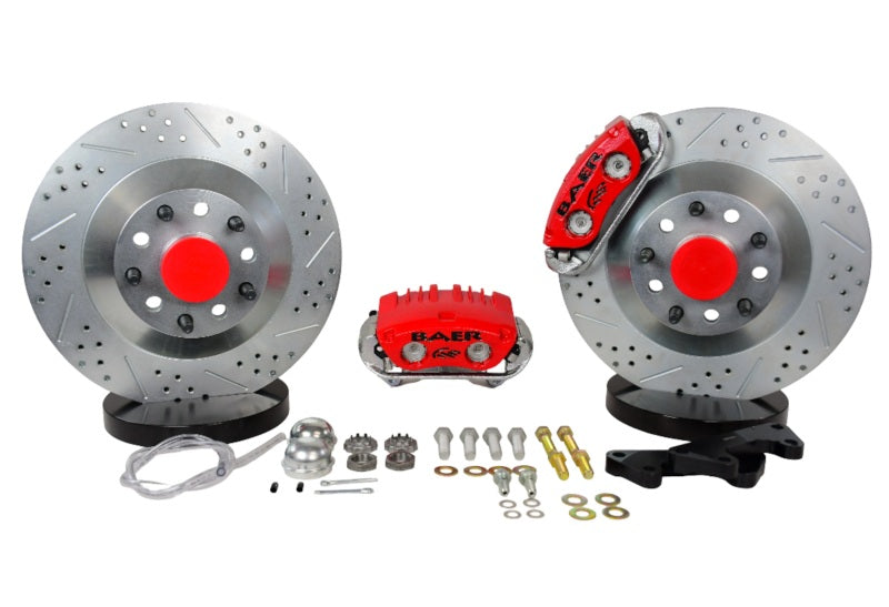 Baer Brakes Applications Using Wilwood Pro MII Spindles 13in Classic Series Front Brake Kit - 4261579R