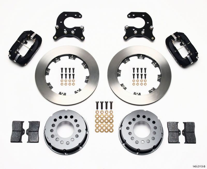 Wilwood Forged Dynalite P/S Rear Kit Small Ford 2.66in Offset - 140-2113-B