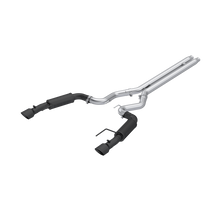 Load image into Gallery viewer, MBRP 2024Ford Mustang GT S650, 5.0 3in Cat-Back Dual Split Black-Coated Aluminized Steel - S7253BLK
