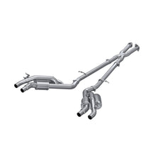 Load image into Gallery viewer, MBRP 2022 Kia Stinger 3.3L T304 SS Cat-Back Exhaust- Dual Split Rear Quad Outlet Uses Factory Bezels - S4708304