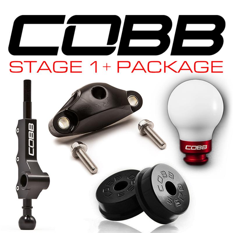 Cobb Subaru 08+ WRX / 05-09 LGT/OBXT / 06-08 FXT 5MT Stage 1+ Drivetrain Package - 214X01P-W-RD