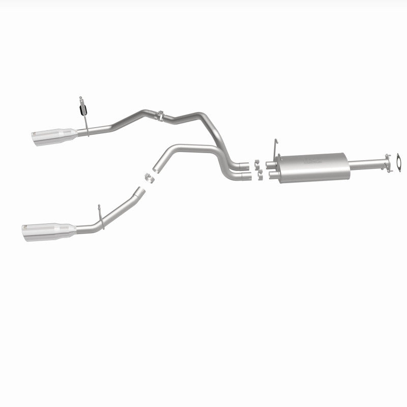 MagnaFlow 2019 Ram 1500 Street Series Cat-Back Exhaust Dual Rear Exit w/Polished Tips - 19498