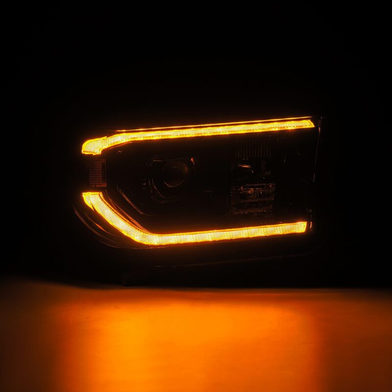 AlphaRex 07-13 Toyota Tundra/08-17 Toyota Sequoia G2 PRO-Series Projector Headlights Alpha-Black - 880828