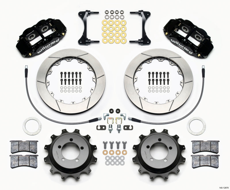 Wilwood Narrow Superlite 4R Rear Kit 12.88in 99-05 WRX / 99-07 Impreza - 140-12878