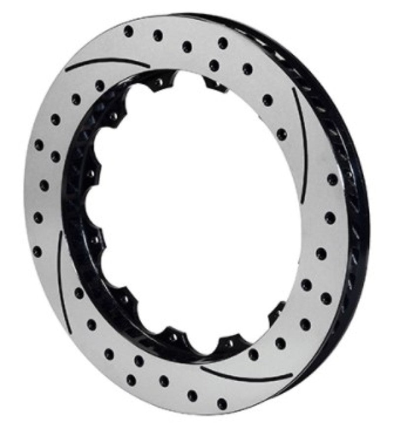Wilwood Rotor-SRP48 SPC-37-LH-BLK-Drill 12.88 x 1.10 - 12 on 8.75in - 160-13544-BK