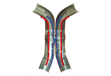 Load image into Gallery viewer, Flowmaster 3in. SS Scavenger X-Pipe Kit - 815933