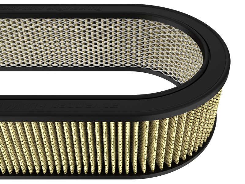aFe Magnum FLOW Custom Air Filter 18-1/8 IN L x 7-1/4 IN W x 4 IN H w/ Expanded Metal - 18-87003