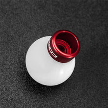Load image into Gallery viewer, Cobb Subaru 6-Speed COBB Shift Knob - White w/Race Red Collar (Non-Weighted) - 213350-W-RD