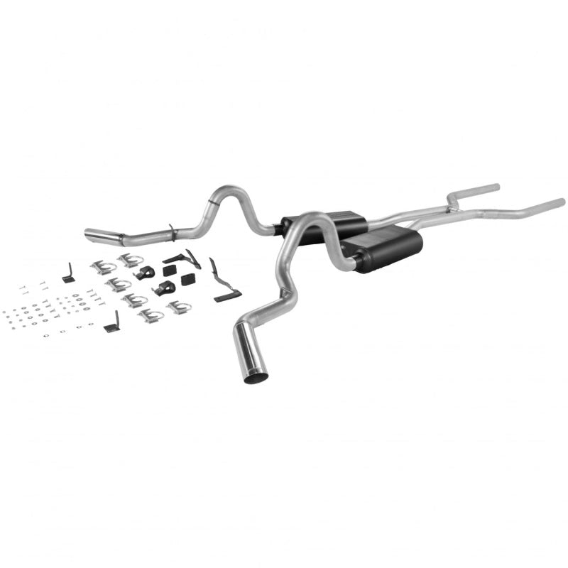 Flowmaster 64-72 Chevrolet El Camino American Thunder Crossmember-Back Exhaust System - 17120