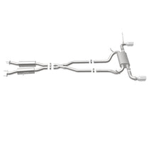 Load image into Gallery viewer, MagnaFlow Cat-Back SS 2.5in Dual Split Rear 4in Black Tip 11-16 Jeep Grand Cherokee 5.7L V8/3.6L V6 - 19216