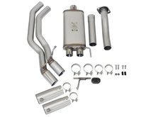 Load image into Gallery viewer, aFe Rebel Exhausts 3in SS Cat-Back 15-16 Ford F-150 EcoBoost V6 2.7/3.5L V8 5.0L w/ Polished Tips - 49-43081-P