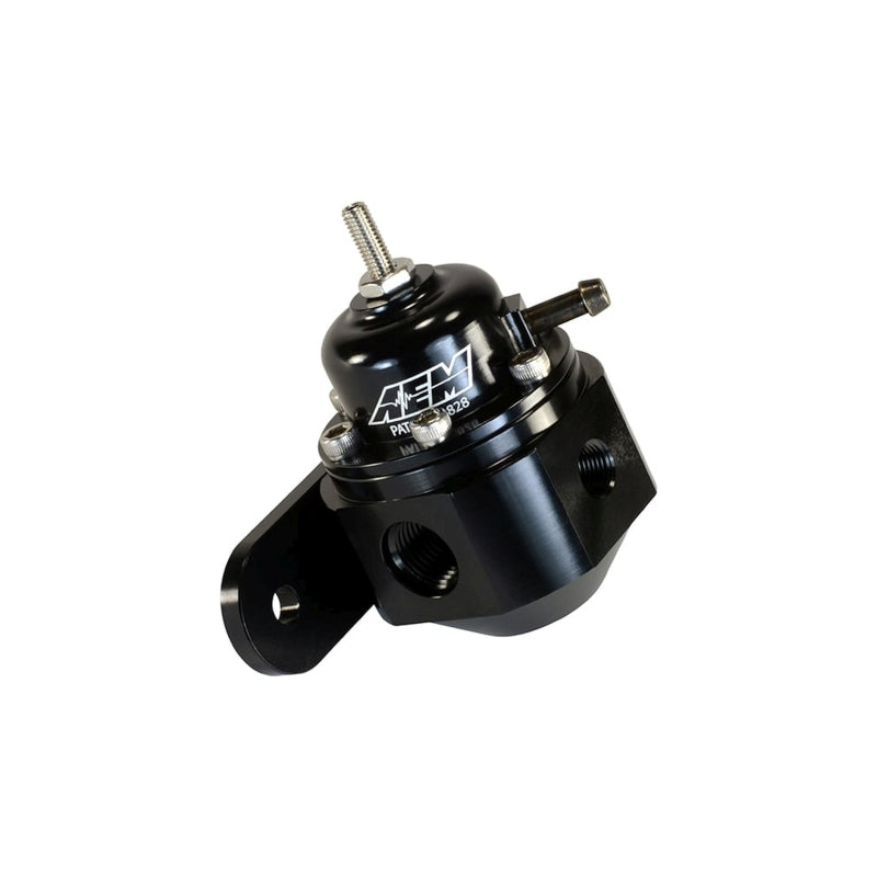 AEM Universal Black Adjustable Fuel Pressure Regulator - 25-302BK