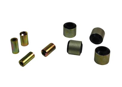 Whiteline Plus BMW 05+ 1 Ser/3/05-10/11 3 Ser Front Control Arm - Upper Inner & Outer Bushing Kit - W63403