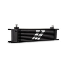 Load image into Gallery viewer, Mishimoto Universal -8AN 10 Row Oil Cooler - Black - MMOC-10-8BK