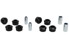 Load image into Gallery viewer, Whiteline Plus 7/94-9/89 Mazda 323 BA Rear Trailing Arm - Front &amp; Rear Bushing Kit - W61765