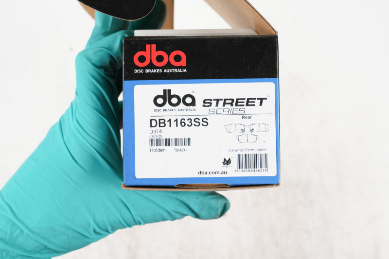 DBA 92-00 Honda Civic Si Street Series Rear Brake Pads - DB1163SS