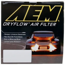 Load image into Gallery viewer, AEM DryFlow Air Filter - Round 2.75in ID x 6.25in OD x 8.25in H fits 2007-2014 Ford/Volvo - AE-20993