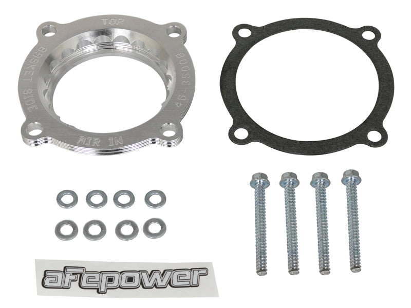 aFe Silver Bullet Throttle Body Spacer 2018+ Jeep Wrangler (JL) V6 3.6L - 46-35008
