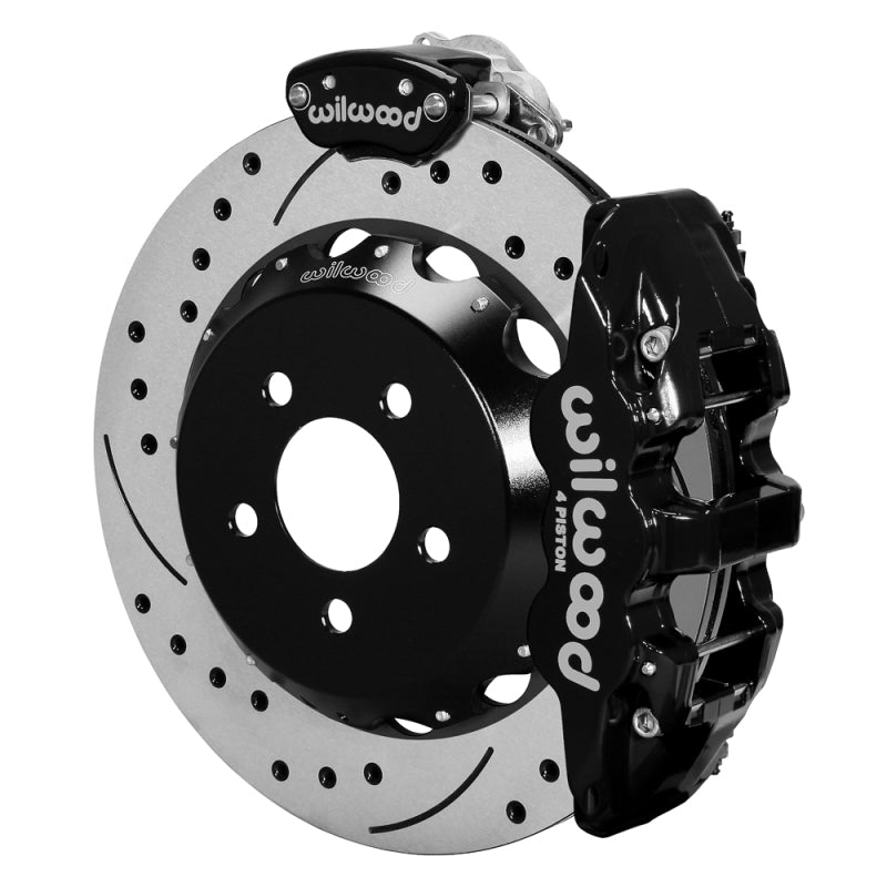 Wilwood kit rear AERO4 C7 vette front spindle 14.00X 1.10 rotor GT SRP - 140-17142-D
