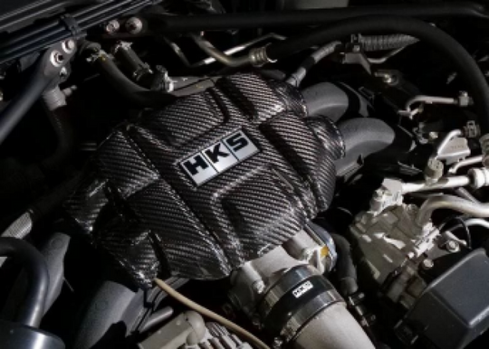HKS 13-21 Toyota/Subaru 86/BRZ Dry Carbon Engine Cover (exc. 2016+ MT) - 70026-AT013