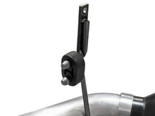Load image into Gallery viewer, aFe Large Bore-HD 4in 409 Stainless Steel DPF-Back Exhaust w/Black Tip 15-16 Ford Diesel V8 Trucks - 49-43122-B