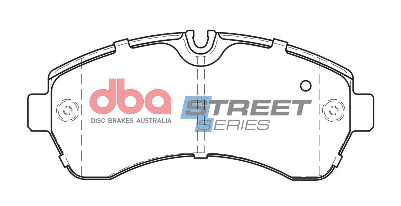 DBA 07-09 Dodge Sprinter 3500 DRW Front Street Series Brake Pads - DB1974SS