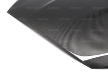 Load image into Gallery viewer, Seibon 15-16 Ford Focus TS-Style Gloss Finish Carbon Fiber Hood - HD16FDFO-TS