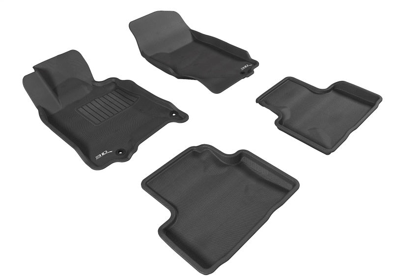 3D MAXpider 07-15 Infiniti Q40 2015 / G35 / G37 Sedan Kagu Black Full Set (2 EYELETS) - L1IN00601509