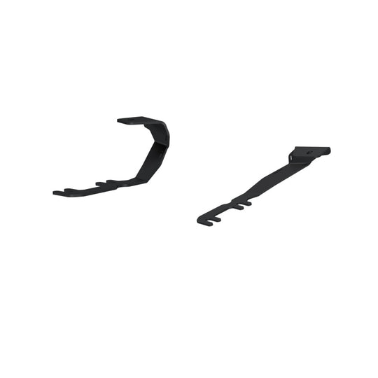 MBRP Black-Coated Ditch Light Brackets Ford Ranger 24-26 - SL5269-12