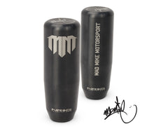 Load image into Gallery viewer, NRG Universal Shift Knob - Heavy Weight - Mad Mike Signature Short Shifter - Black Chrome - SK-450BC-MM
