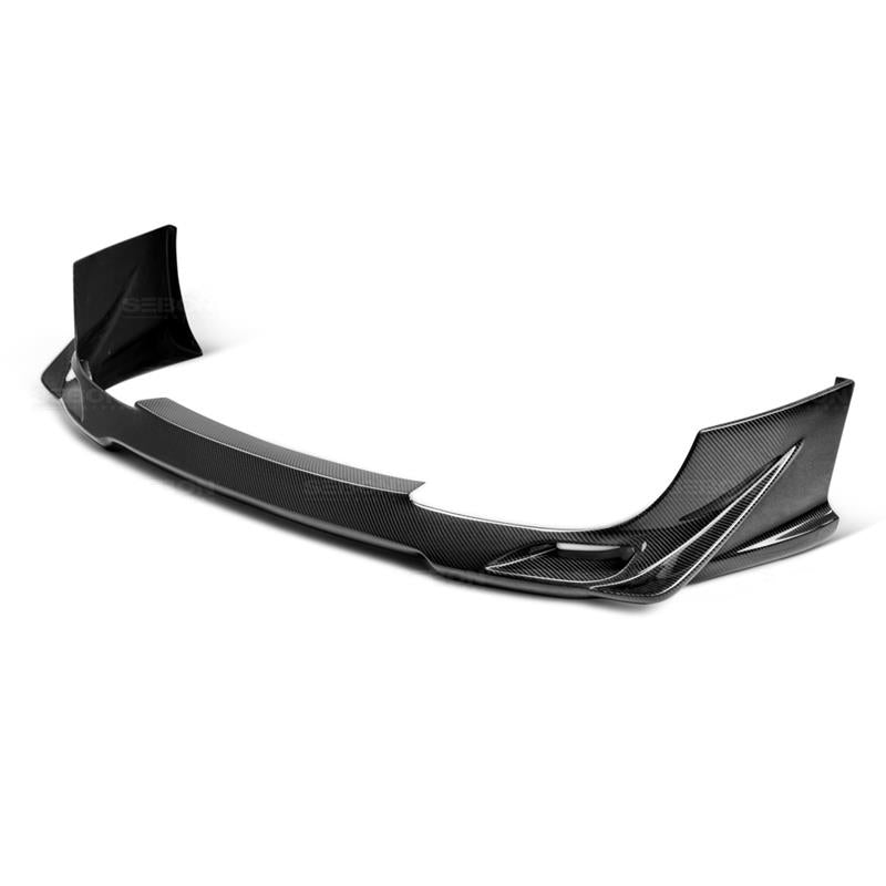 Seibon 04-05 Subaru WRX/STi GD Carbon Fiber Front Lip - FL0405SBIMP-GD