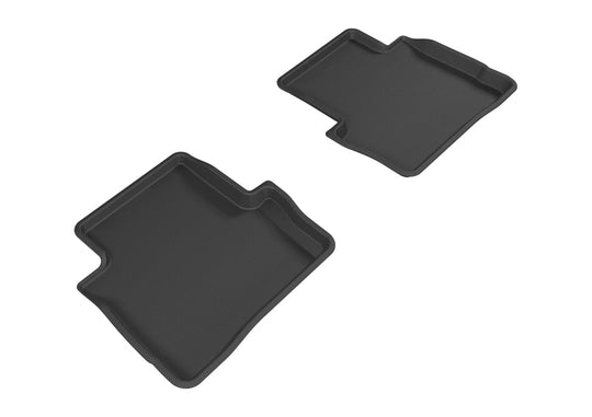 3D MAXpider 2013-2017 Dodge Dart Kagu 2nd Row Floormats - Black - L1DG02321509