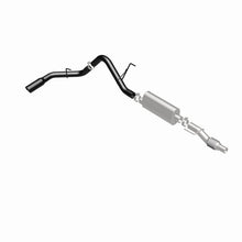 Load image into Gallery viewer, MagnaFlow SYS Cat-Back 11-14 Ford F-150 3.5L V6 EcoBoost 3in Black Single Side Exit Rear 3 Tip - 15364