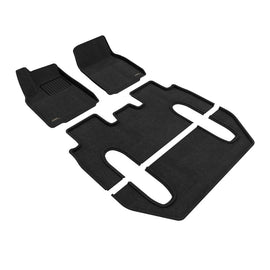 3D MAXpider 22-24 Tesla Model X 6-Seat Elegant Black R1 R2 R3