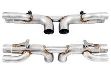 Load image into Gallery viewer, AWE Tuning Porsche 991 GT3 / RS Center Muffler Delete - Diamond Black Tips - 3010-33044