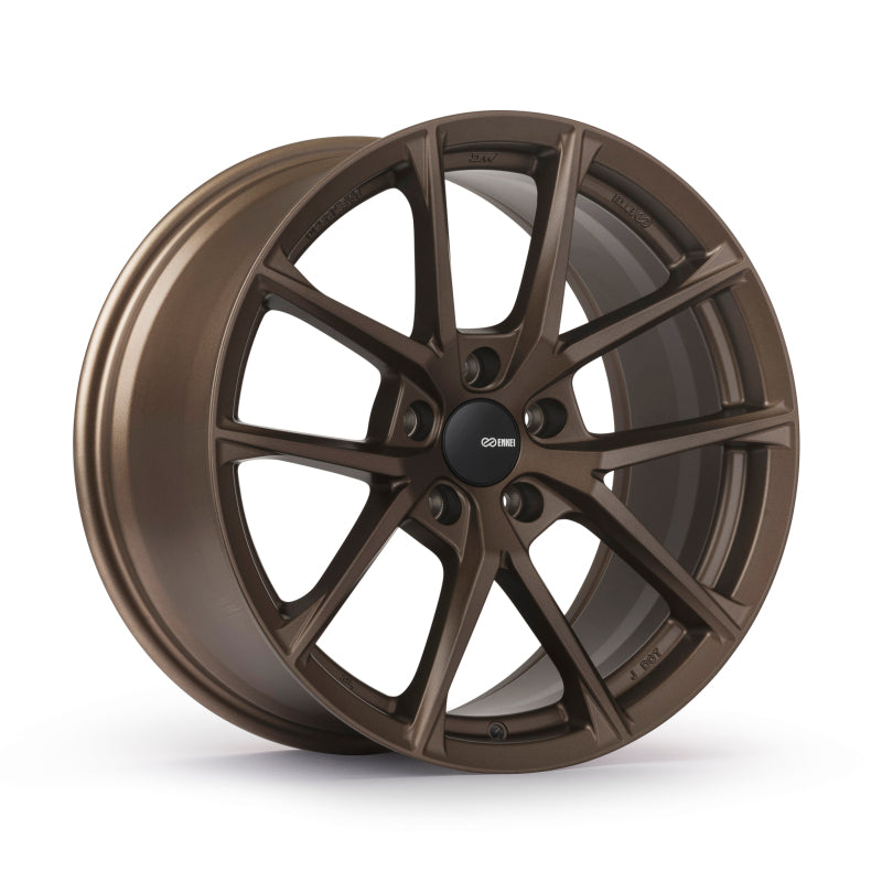 Enkei Helix 18x8 / 5x114.3 Bolt Pattern / 45mm Offset / 72.6mm Bore - Matte Bronze Wheel *MOQ 40 - 549-880-6545ZP