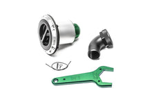 Load image into Gallery viewer, Radium Engineering Remote Mount Vented Standard Filler 1.5in Elbow - 20-1105-V