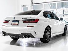 Load image into Gallery viewer, AWE Tuning 2019+ BMW M340i (G20) Track Edition Exhaust - Quad Chrome Silver Tips - 3020-42078