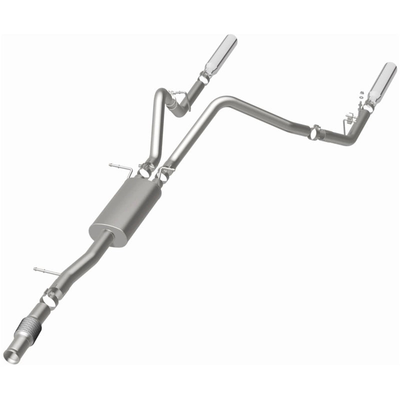 Magnaflow 14 Chev Silverado V8 5.3L SC Cab Dual Split Rear Exit SS Cat Back Perf Exhaust - 15278