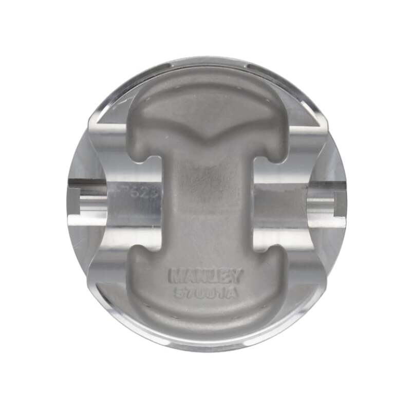 Manley Chevrolet Small Block Piston Set - 4.035in Bore 1.125in CH, 11.00 CC - 591935-8