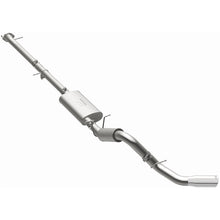 Load image into Gallery viewer, MagnaFlow 2022+ GM 2500/3500HD 6.6L Gas Single Passenger Side Rear Exit Cat-Back Exhaust - 19524