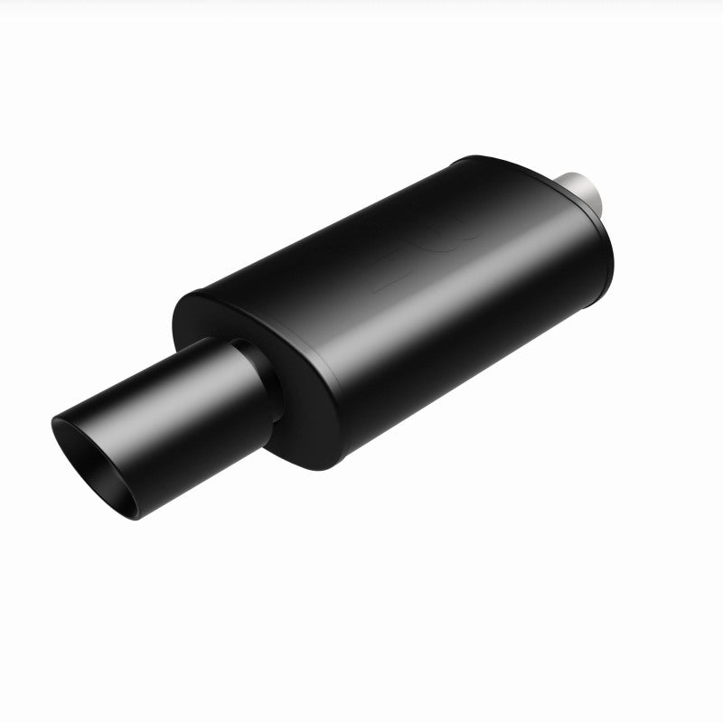 MagnaFlow Muffler with Tip Mag Blk 14x5x8 2.25/4 - 14868
