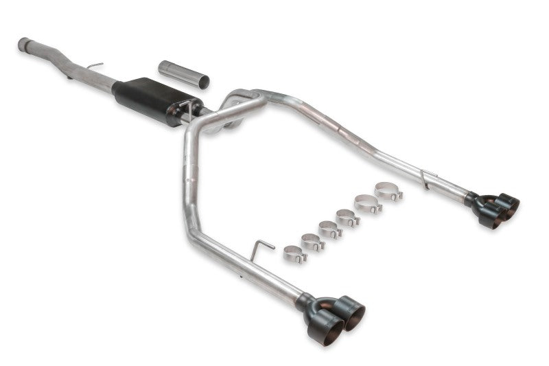 Flowmaster 19-23 GM 1500 6.2L American Thunder Cat-Back Exhaust System - Quad Tips - 817891