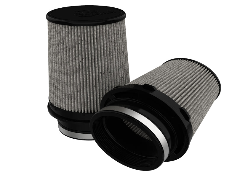 aFe Black Series Replacement Filter w/ Pro DRY S Media 4.5x3IN Fx6x5IN Bx5x3-.75 Tx7IN H - (Pair) - 21-90111-MA