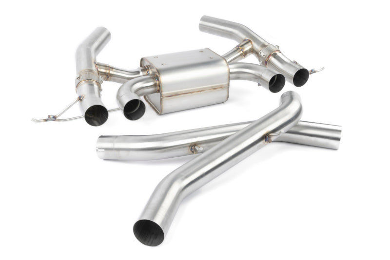 Dinan 23-26 BMW M2 (G87) Valved Axleback Exhaust System - Polished Tips - D660-0100